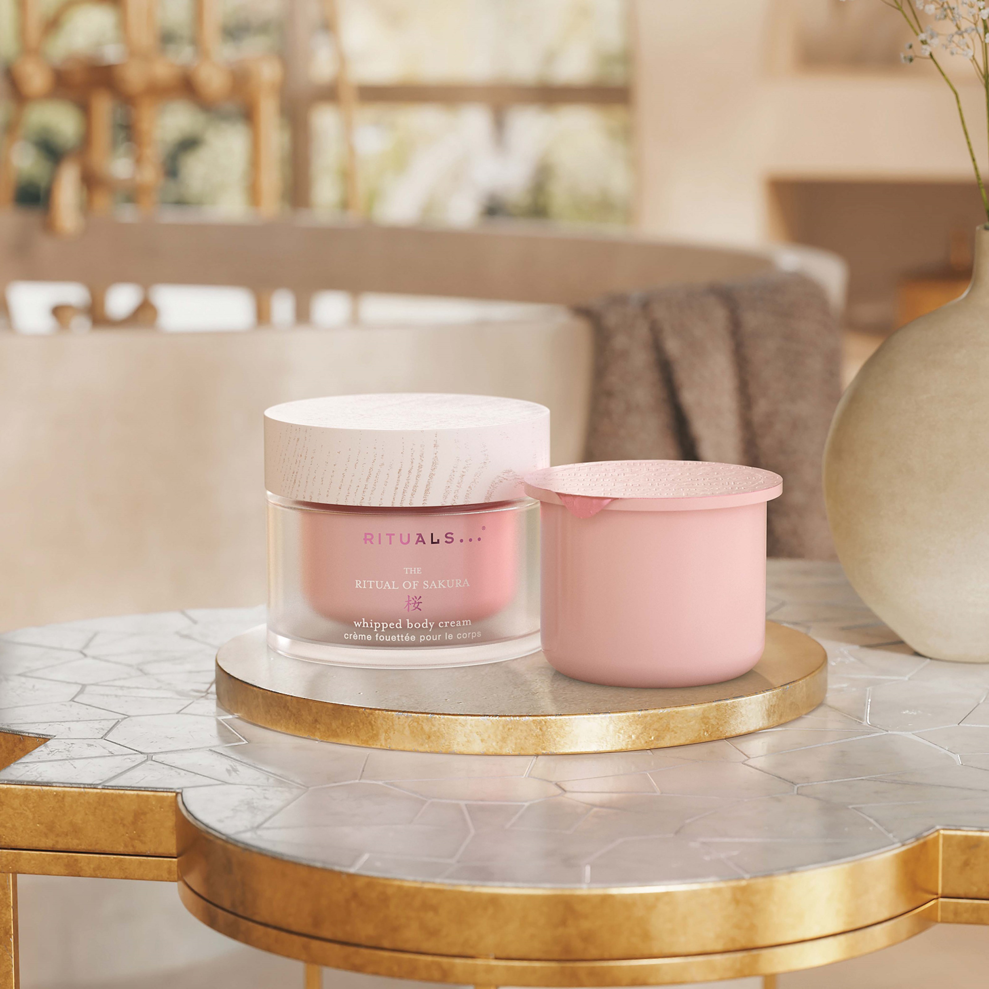 Rituals The Ritual of Sakura Whipped Body Cream Refill 220 ml (obrázok 8)
