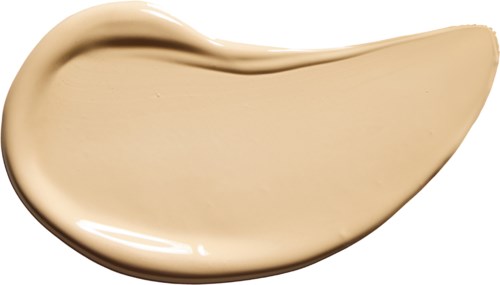 Cream-colored spread with smooth, creamy texture and slightly curved shape.