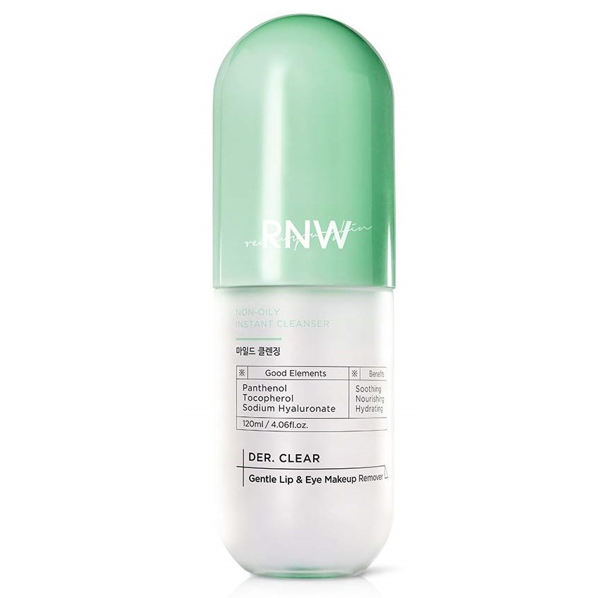 Läs mer om RNW Der. Clear Gentle Lip&Eye Makeup Remover 120 ml