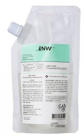 RNW Der. Clear Purifying Micellar Cleansing Water Refill 200ml