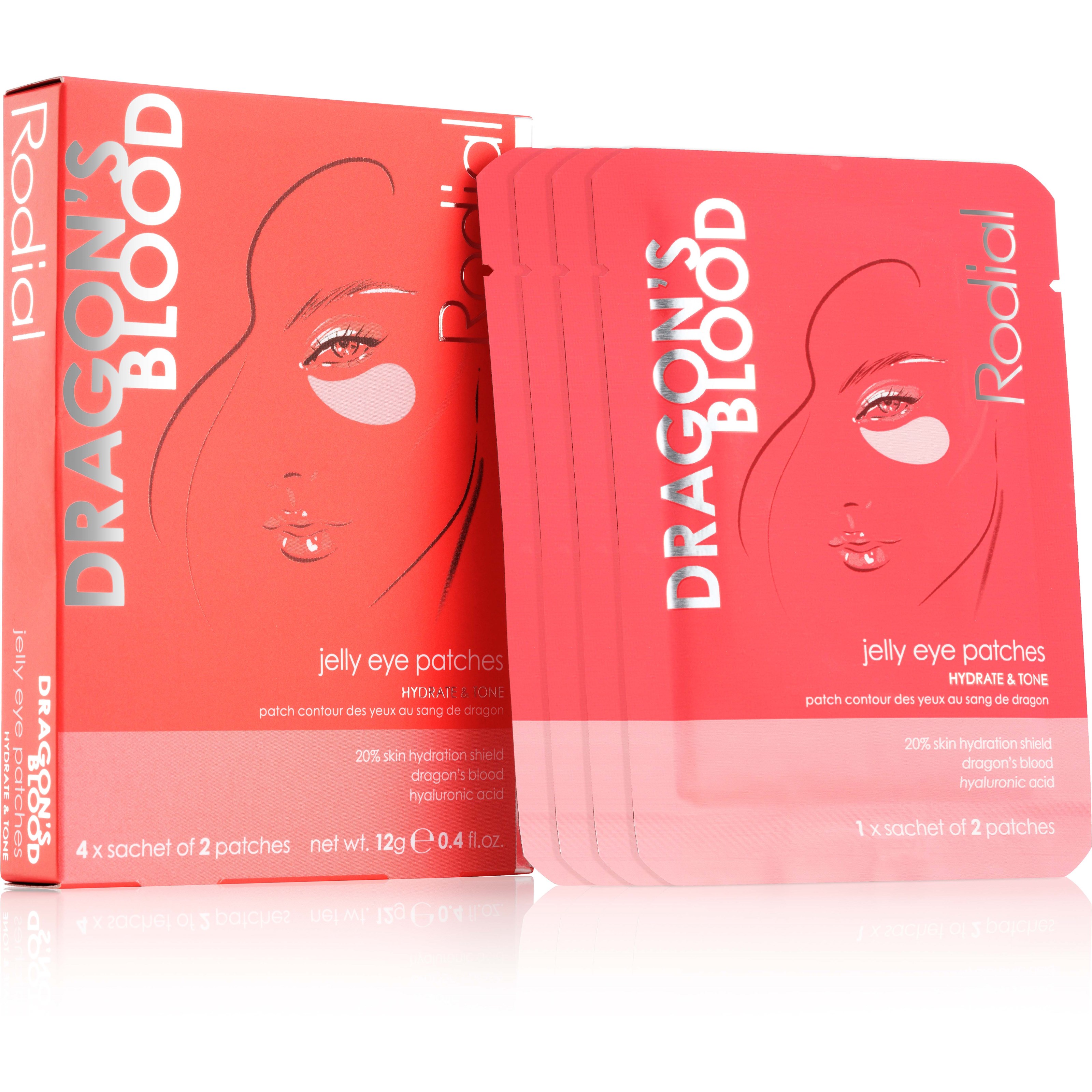 Rodial Dragon's Blood Jelly Eye Patches 4 stk billede