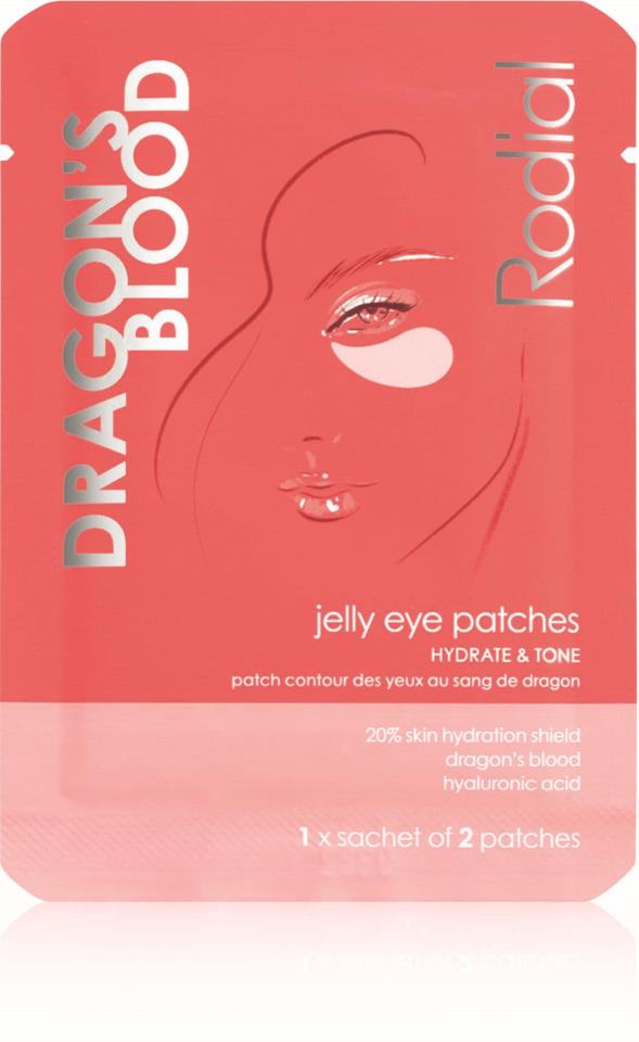 Rodial Dragon's Blood Jelly Eye patches x1 