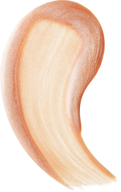 A single cashew nut with a curved shape and light brown color.