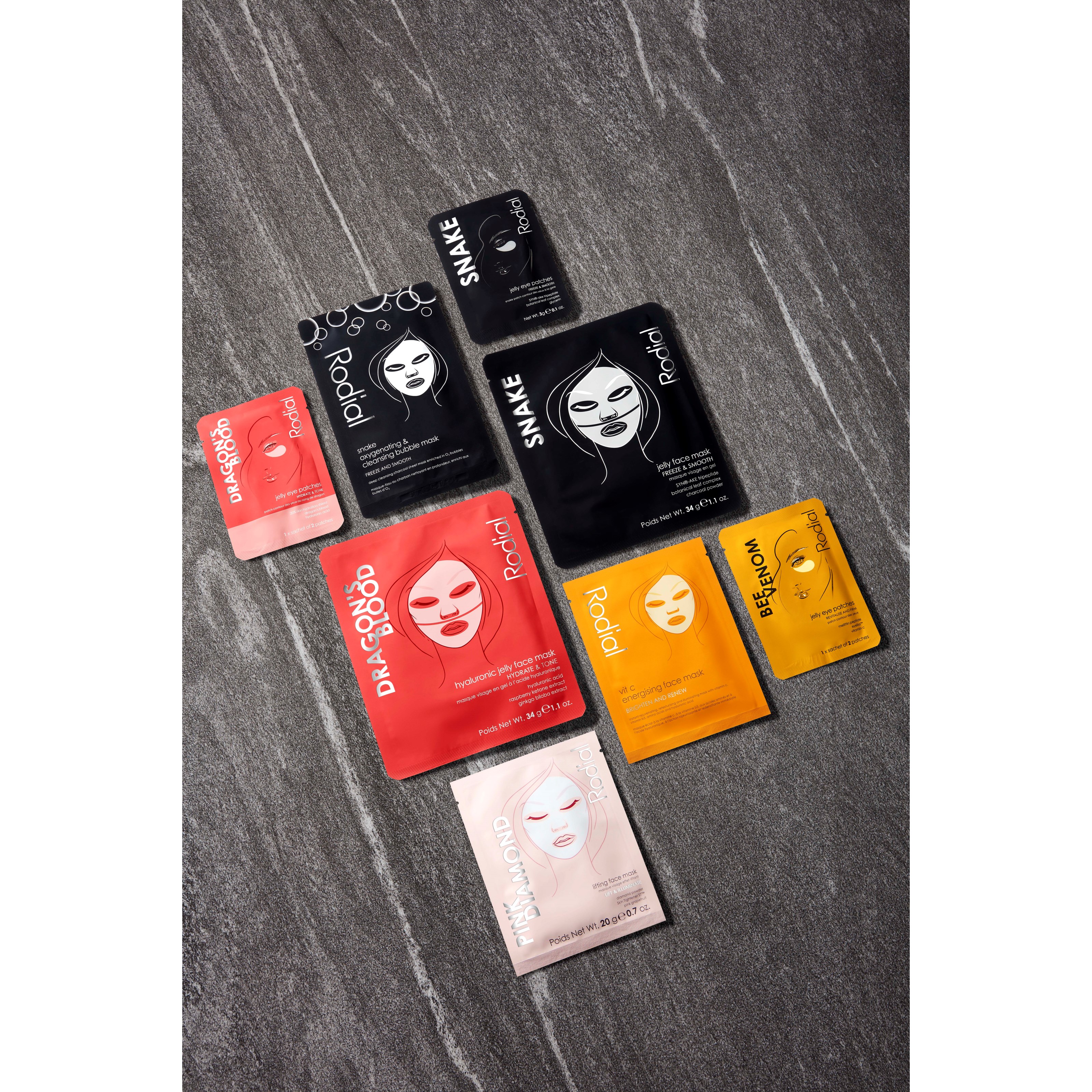 Rodial Vitamin C Energising Sheet Mask 4 szt. (obrázok 4)