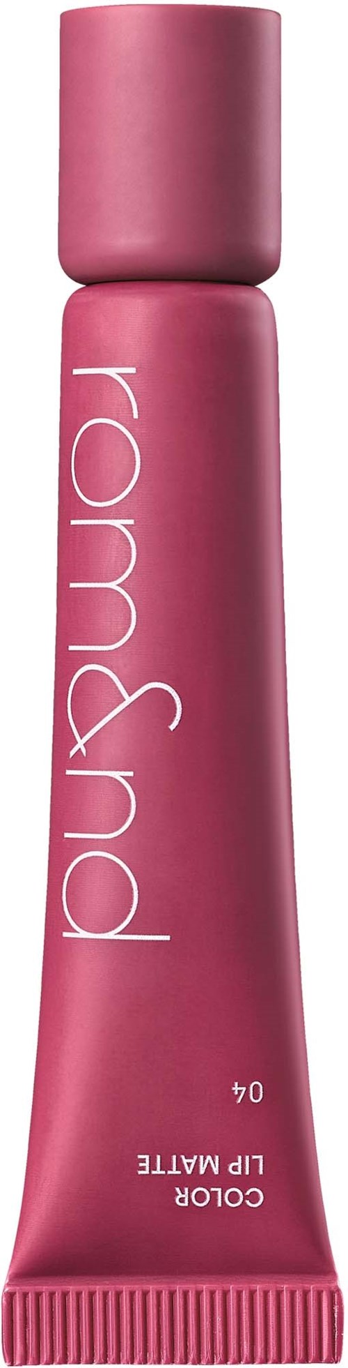 Różowa tubka pomadki z napisem 'Color Lip Matte' i błyszczącym zakrętką.