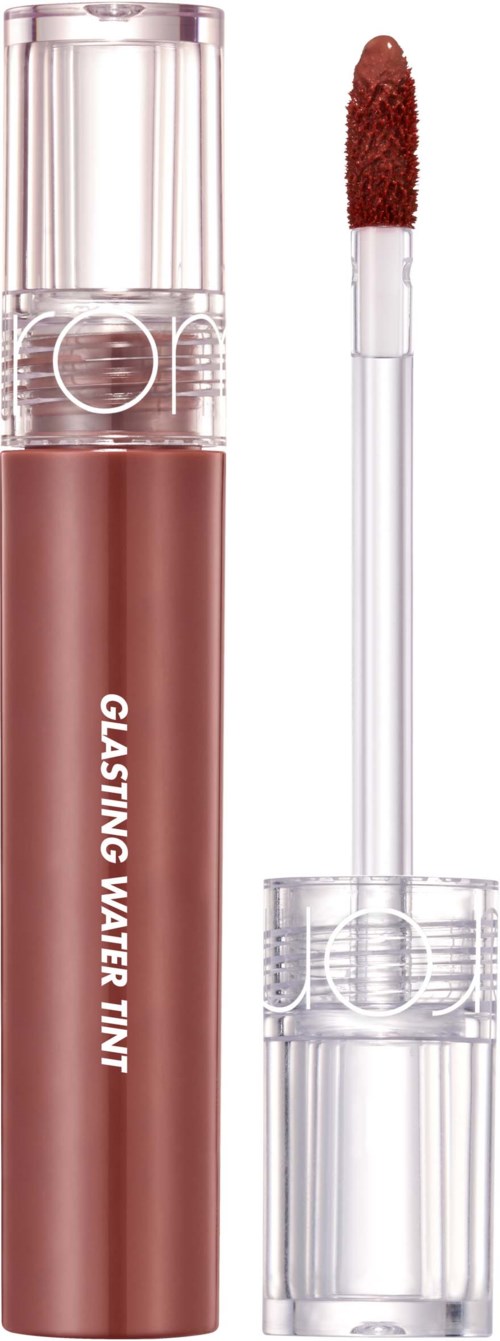 Lippenbalsem met applicator en tekst "Glasting Water Tint".