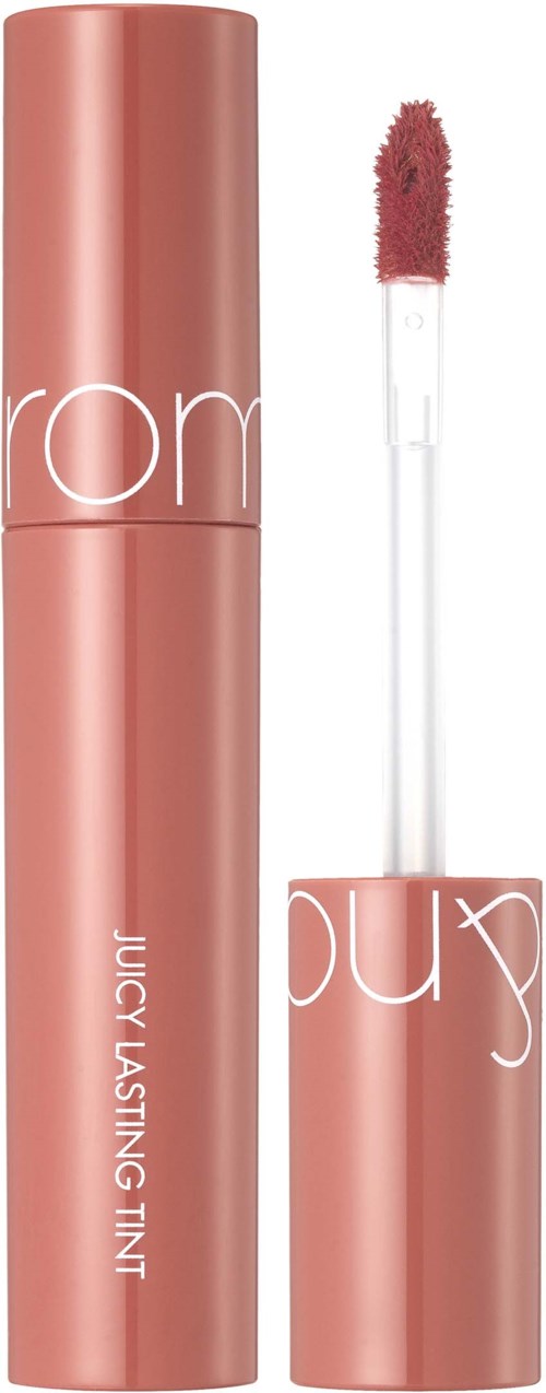 A pink lip gloss tube with a clear applicator showing pink lip gloss inside.