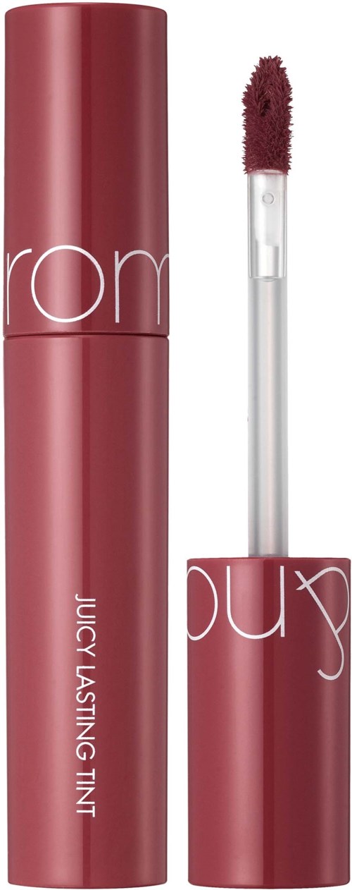 Een lippenstift met applicatorborstel, in matroze roze, met merk en productnaam.