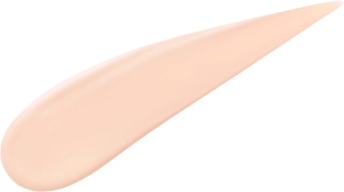 En beige, langstrakt, tåreformet kosmetikk- eller hudpleieprodukt med spiss ende.