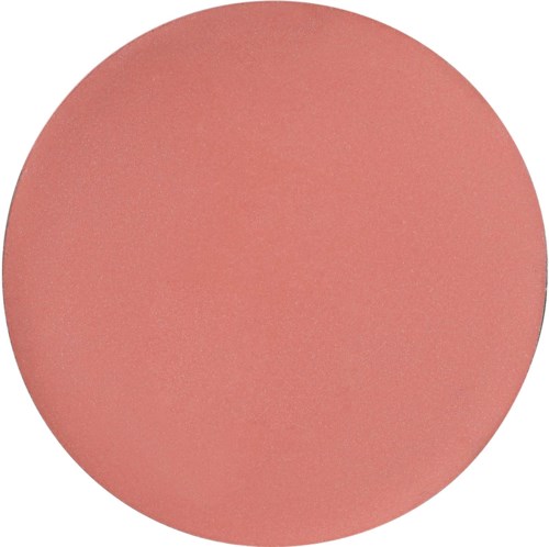 A large pink circle with a smooth texture and uniform color.