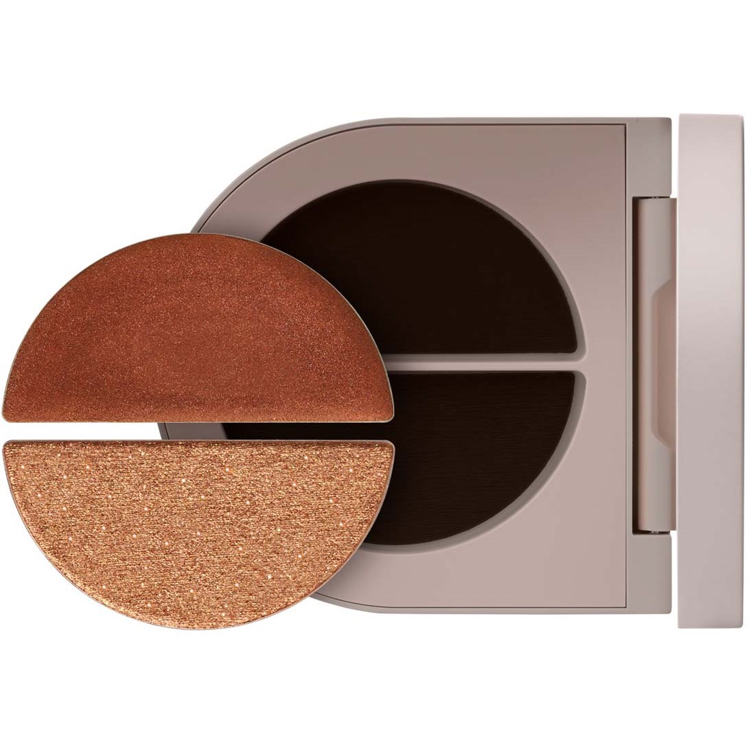 Rose Inc Satin And Shimmer Duet Eyeshadow Satin Copper And Copper Shimmer