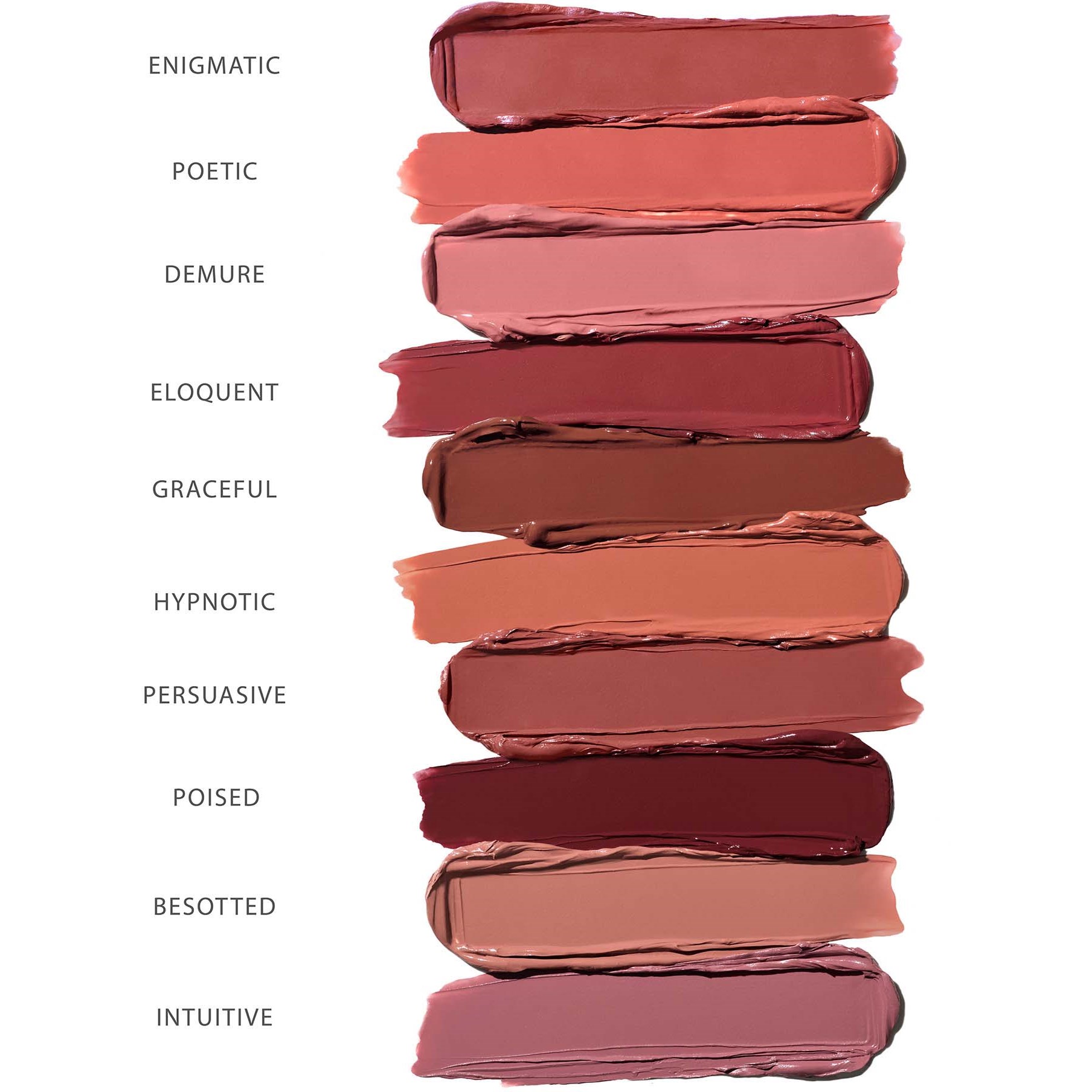 Rose Inc Satin Lip Color Rich Refillable Lipstick Refill Besotted (obrázok 11)