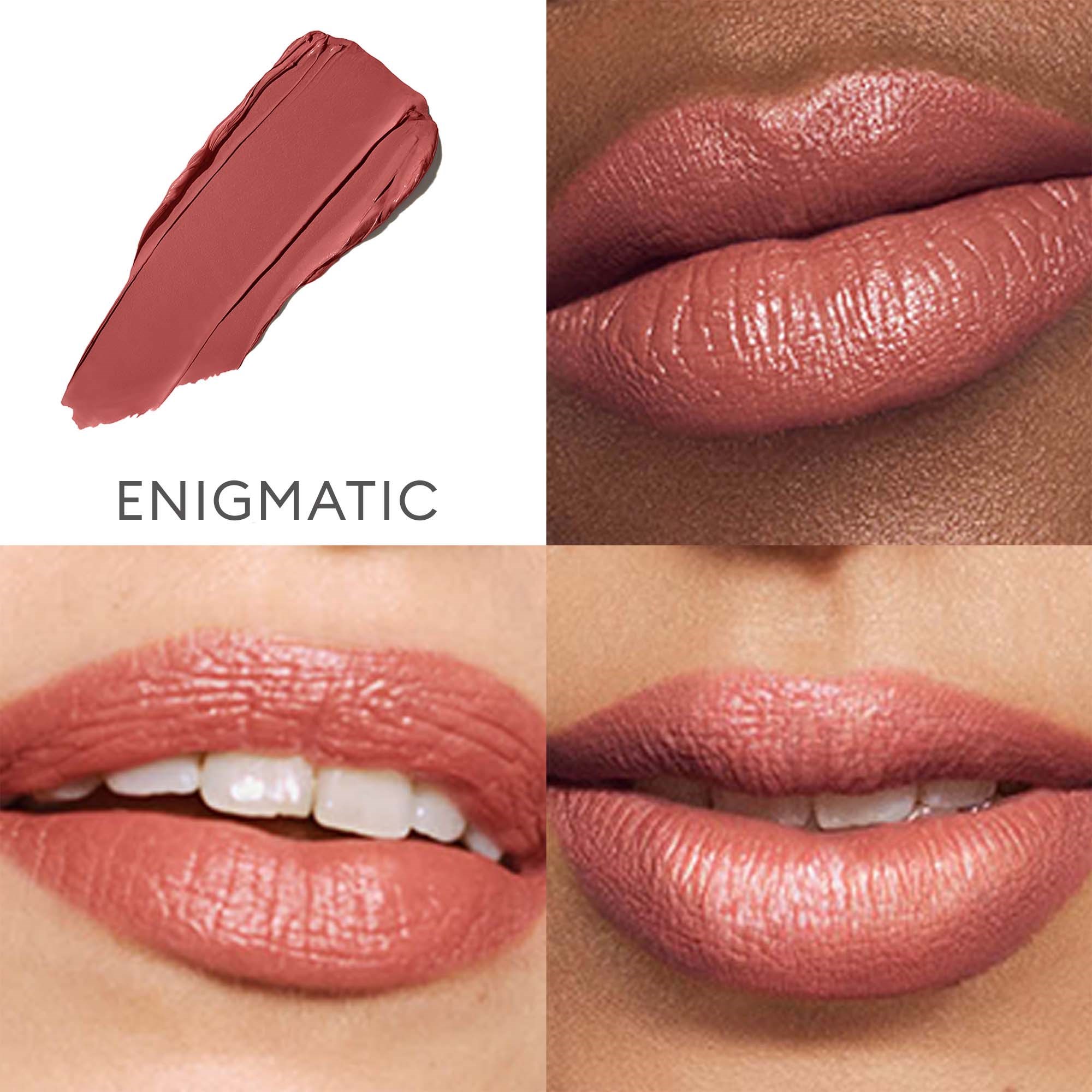 Rose Inc Satin Lip Color Rich Refillable Lipstick Refill Enigmatic (obrázok 4)