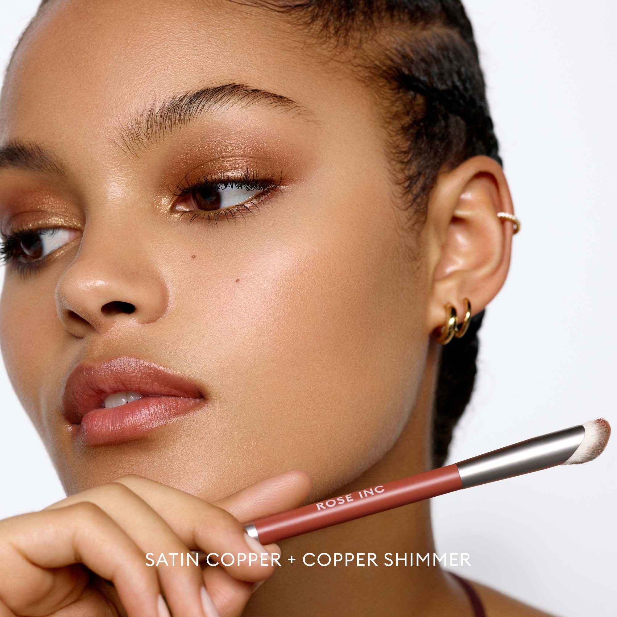 Rose Inc Shimmer Eyeshadow Refill Copper Shimmer (obrázok 6)