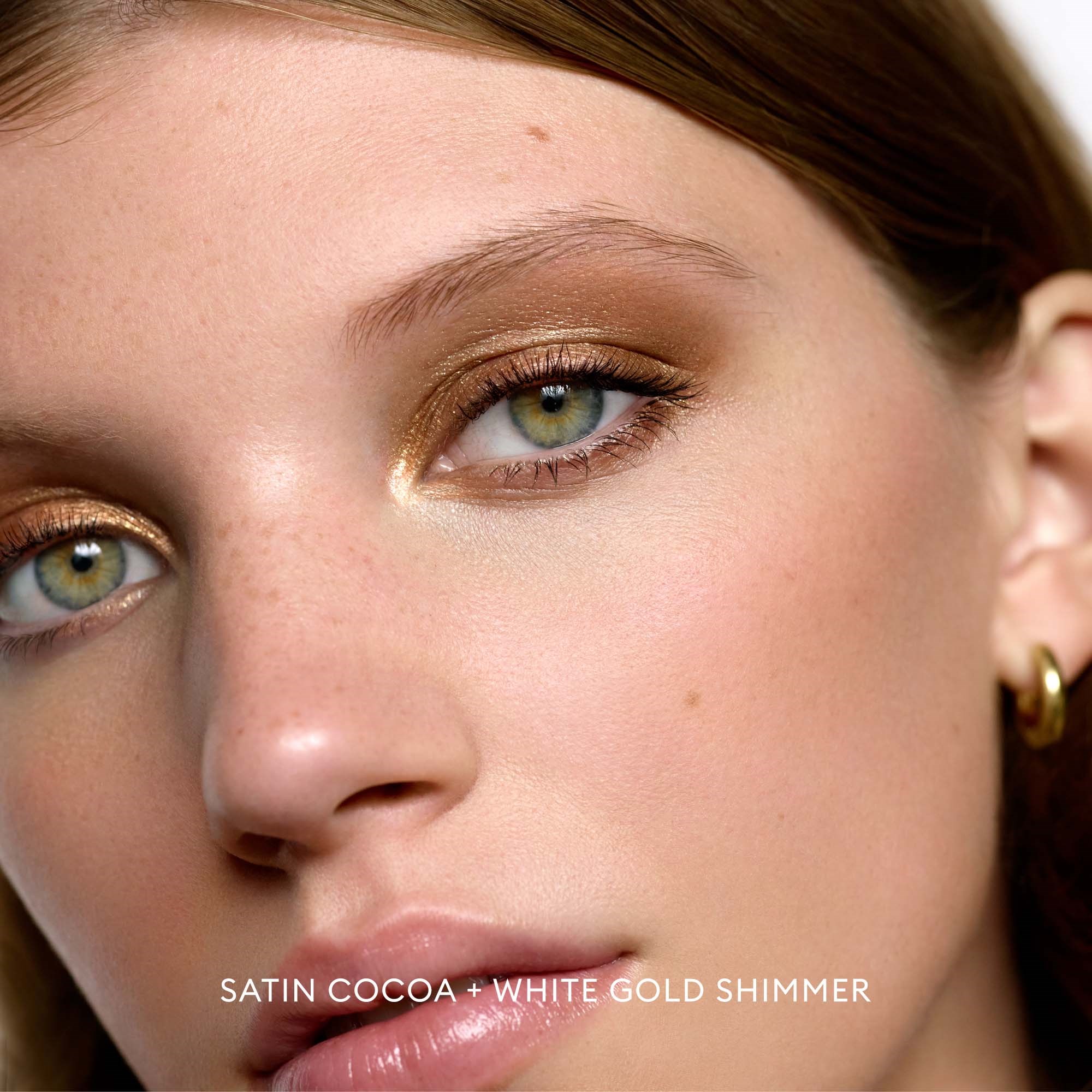 Rose Inc Shimmer Eyeshadow Refill White Gold Shimmer (obrázok 6)