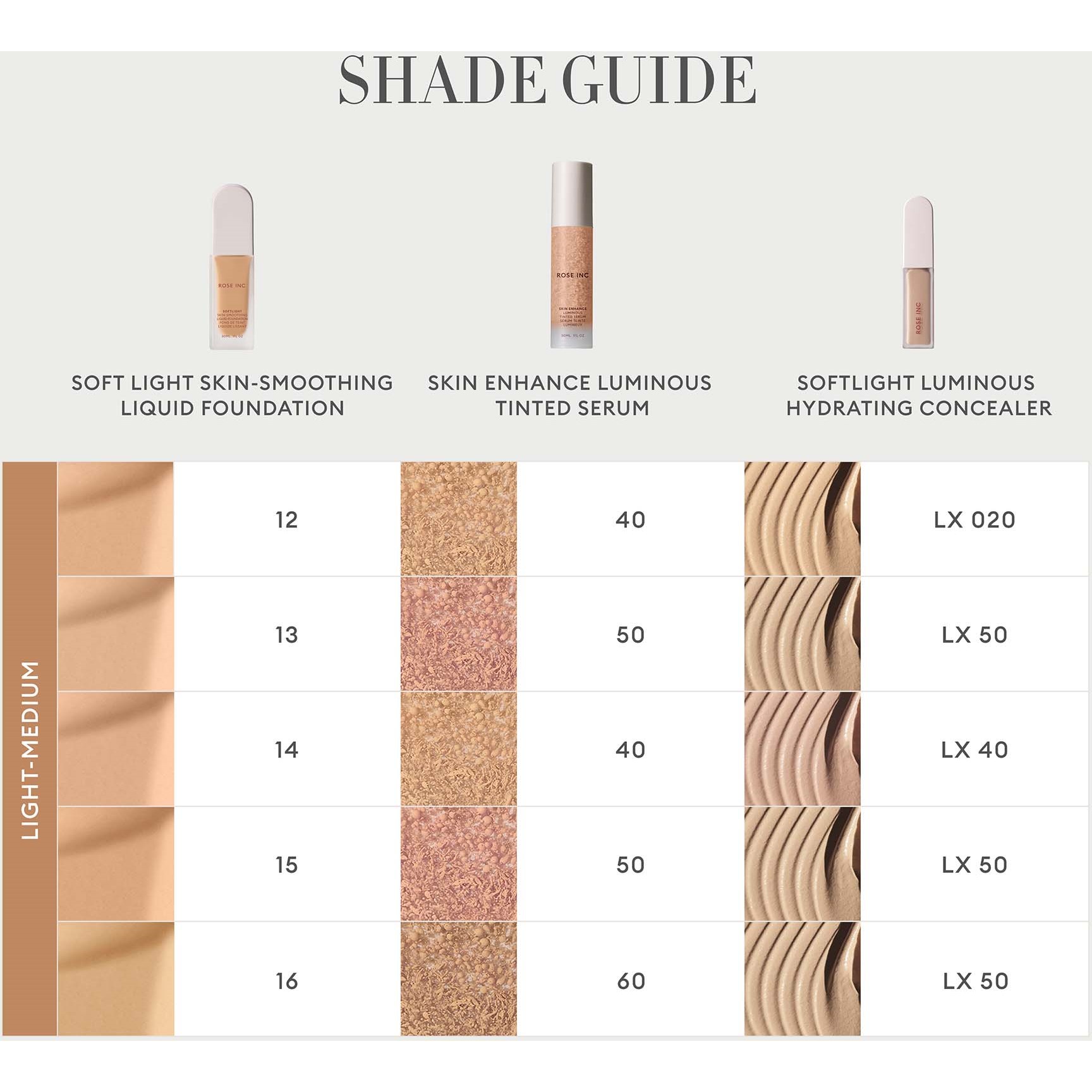 Rose Inc Softlight Skin-Smoothing Liquid Foundation 14W Medium Warm (obrázok 7)