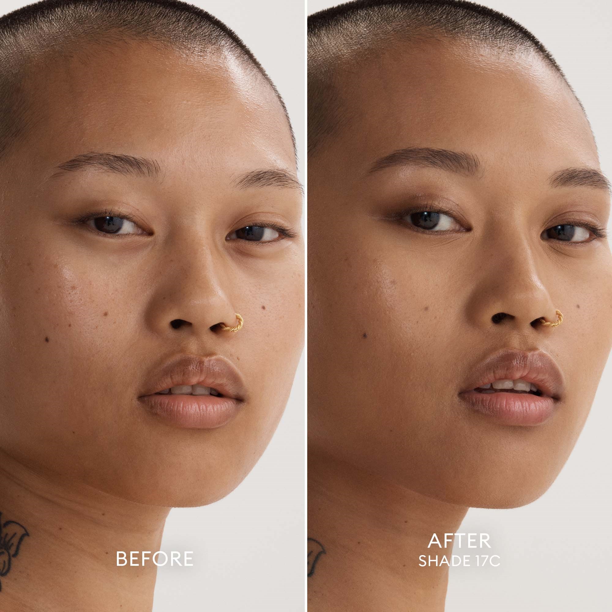 Rose Inc Softlight Skin-Smoothing Liquid Foundation 17C Medium Cool (obrázok 4)