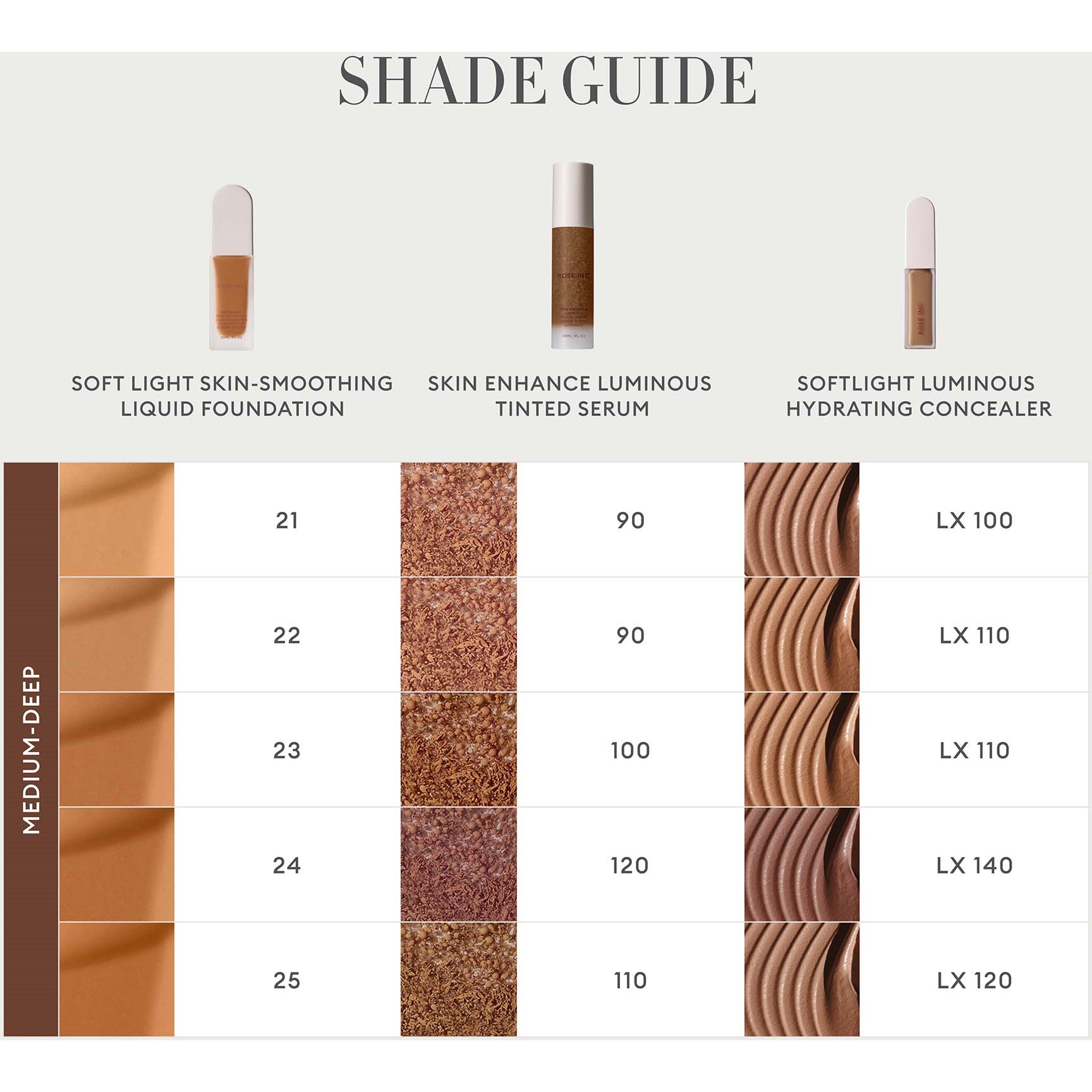 Rose Inc Softlight Skin-Smoothing Liquid Foundation 23C Medium-Deep Co (obrázok 7)