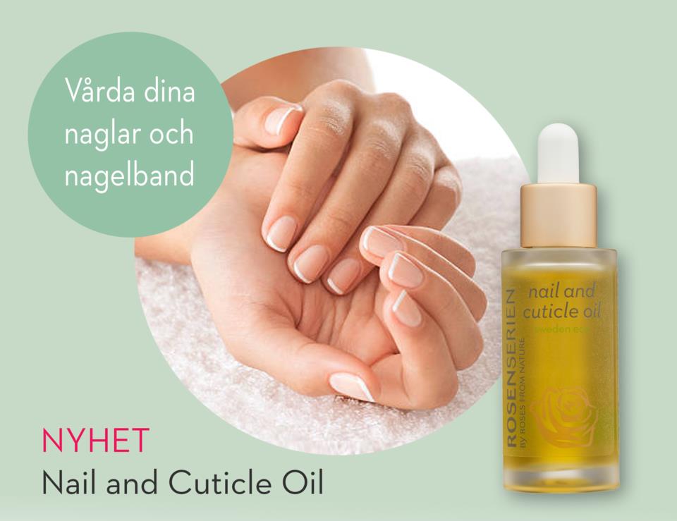 Rosenserien Nail and Cuticle Oil 10ml