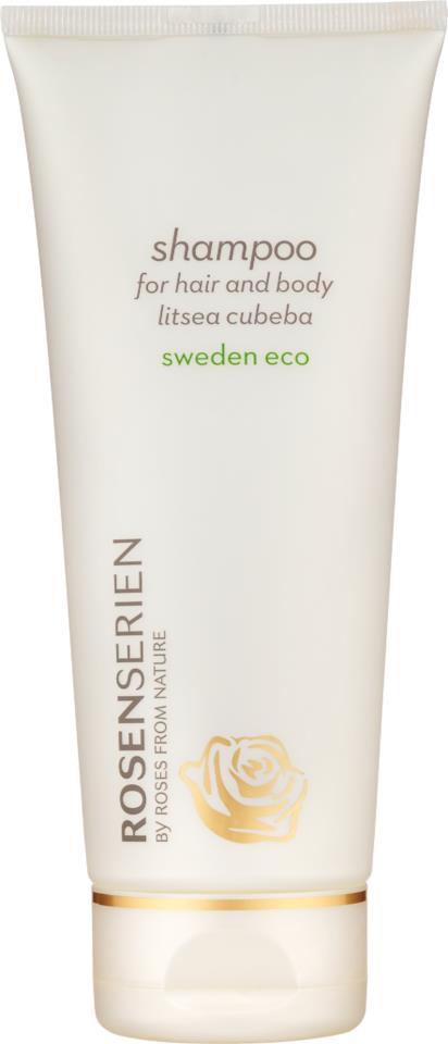 Rosenserien Shampoo for Hair and Body Litsea Cubeba 200ml