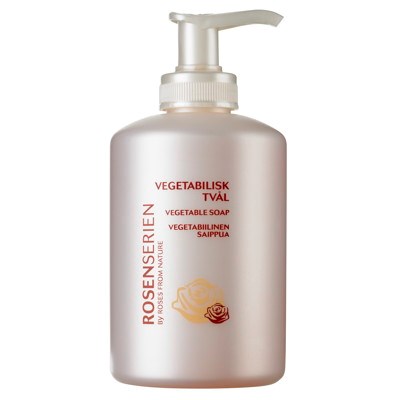 Rosenserien Vegetabilisk Tvål Rosa 300 ml