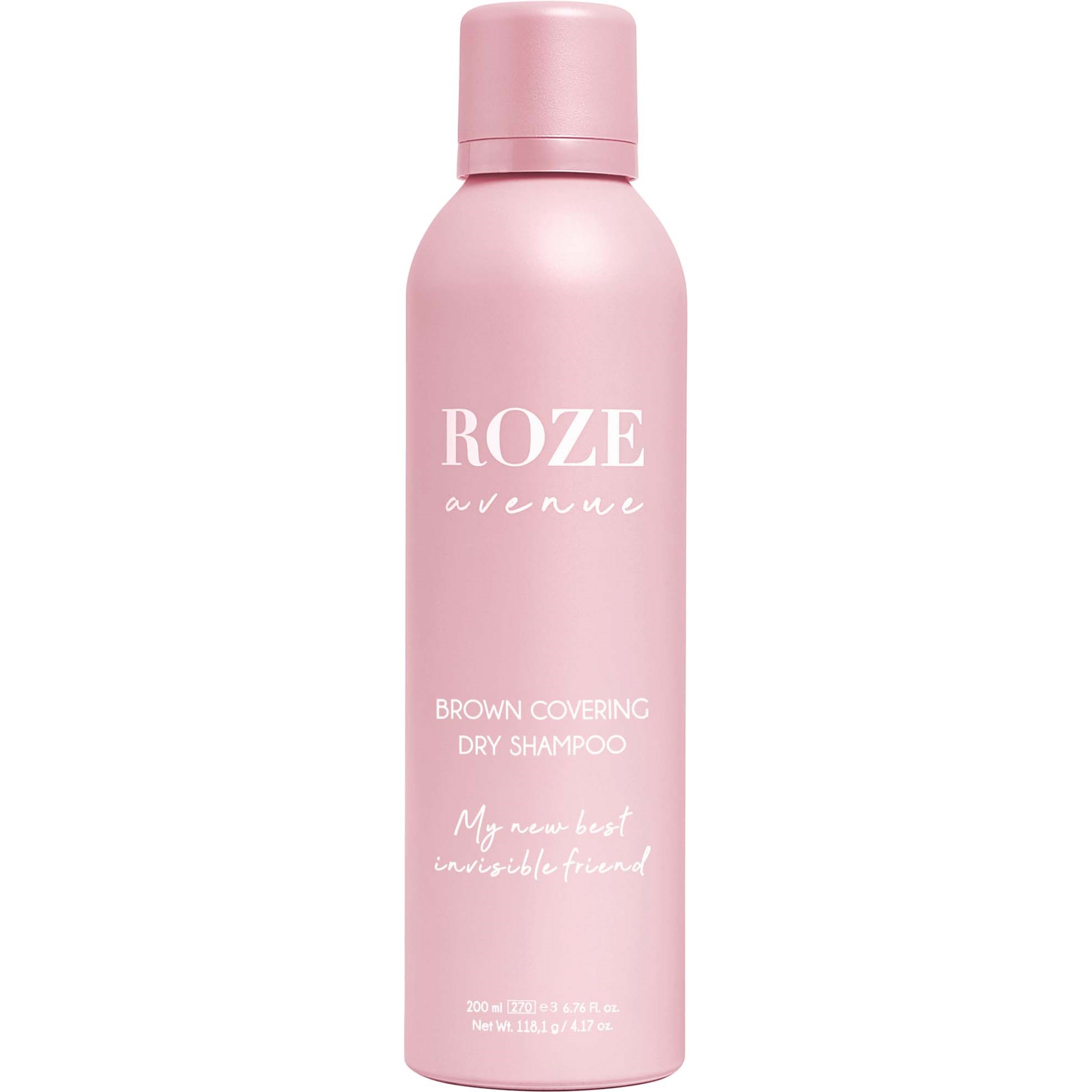 Roze Avenue Brown Covering Dry Shampoo 200 ml billede