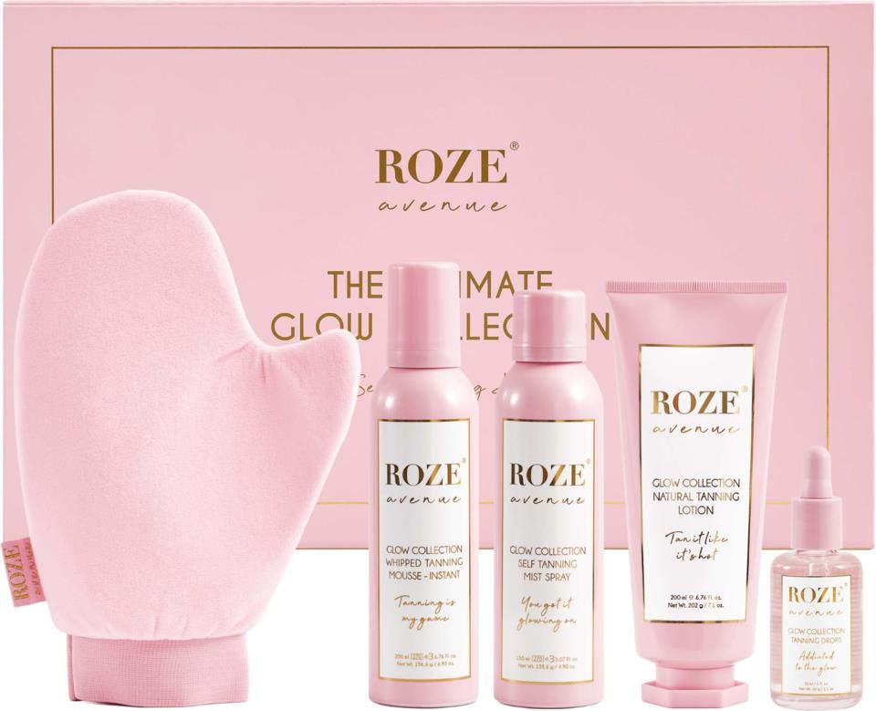 Roze Avenue Glow Collection Tan Box