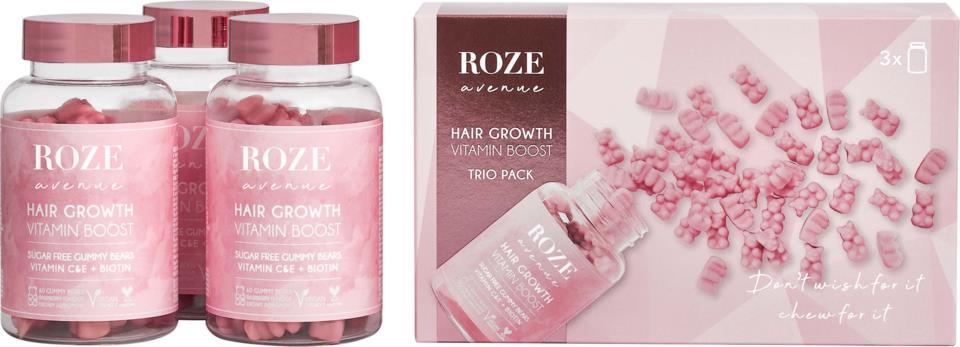 Roze Avenue Hair Growth Vitamin Trio