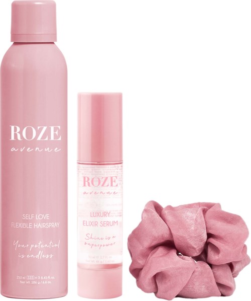 Roze Avenue Styling Trio in Stylish Mesh Bag