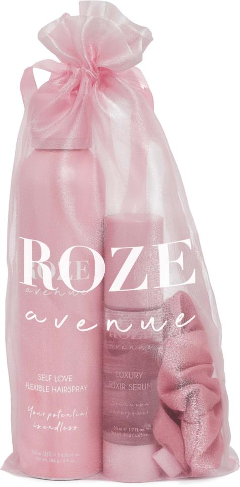 Roze Avenue Styling Trio in Stylish Mesh Bag