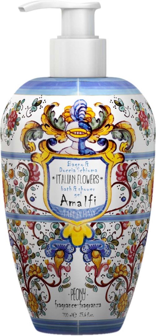 Rudy Amalfie Peony Le Maioliche Bath & Shower Gel 700 ml