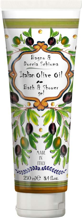 RUDY Le Maioliche Bath & Shower Gel Italian Olive Oil 250 ml