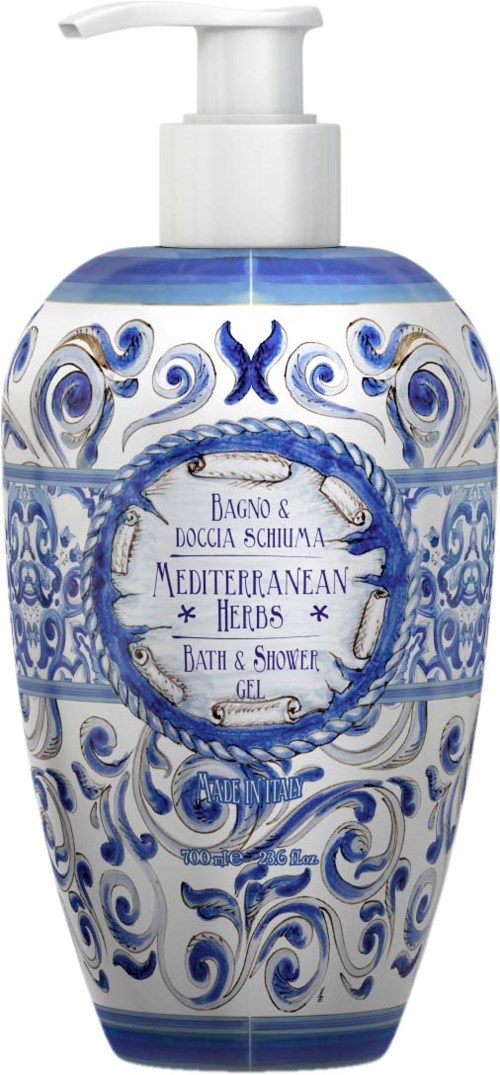 Rudy Midterraenan Herbs Le Maioliche Bath & Shower Gel 700 ml