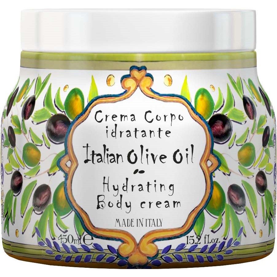 Läs mer om Rudy Italian Olive Oil Le Maioliche Hydrating Body Cream 450 ml