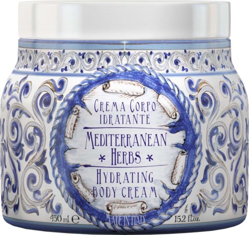 Rudy Midterraenan Herbs Le Maioliche Hydrating Body Cream 450 ml