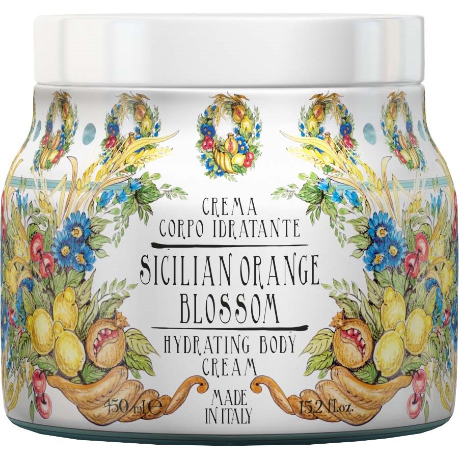 Läs mer om Rudy Sicilian Orange Blossom Le Maioliche Hydrating Body Cream 450 ml