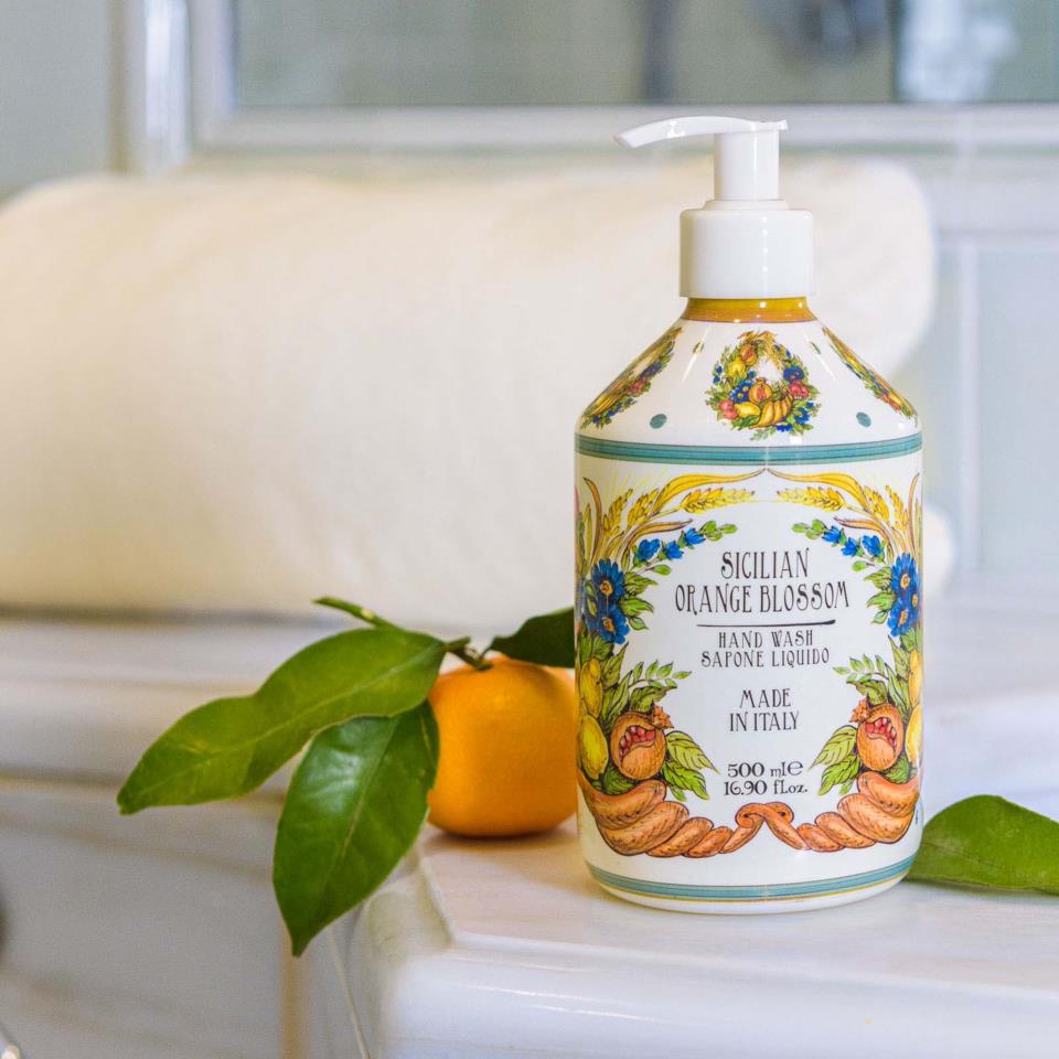 RUDY Le Maioliche Hand Wash Sicilian Orange Blossom 500 ml