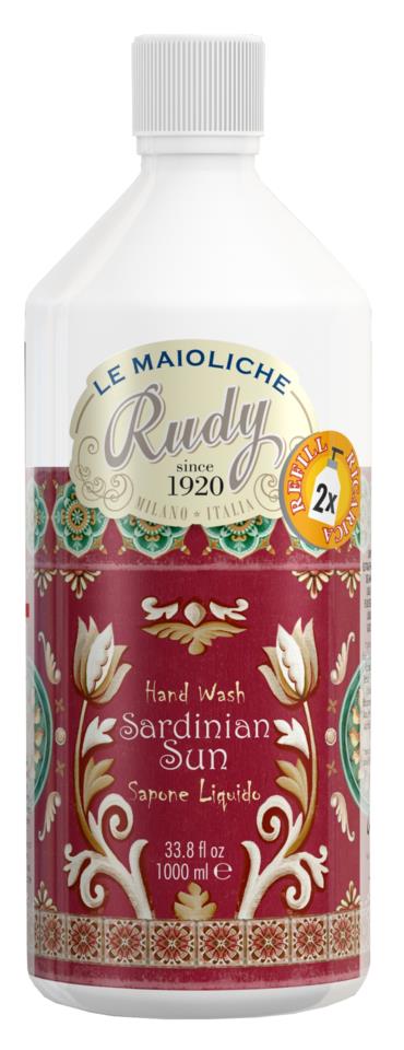 RUDY Le Maioliche Refill Hand Wash Sardinian Sun 1000 ml