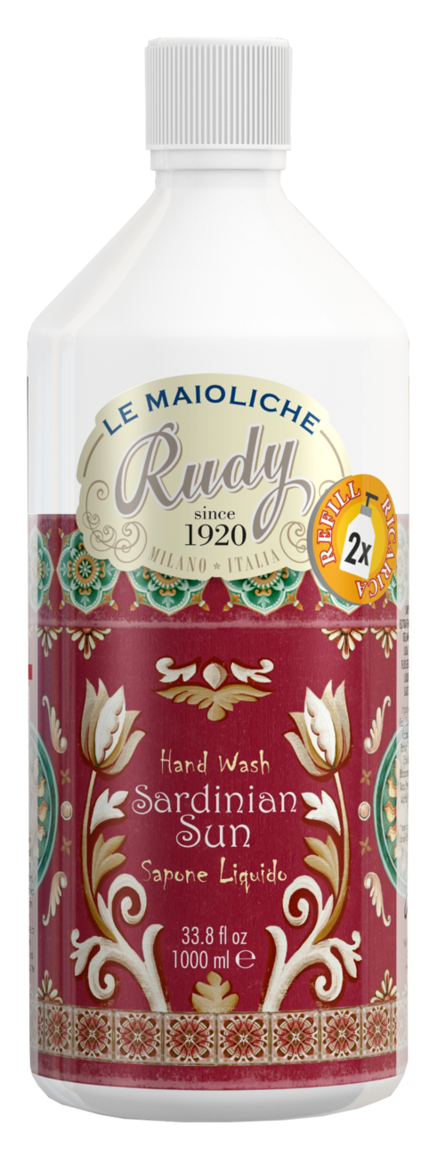 Rudy Sardinian Sun Le Maioliche Hand Wash Refill 1000 ml