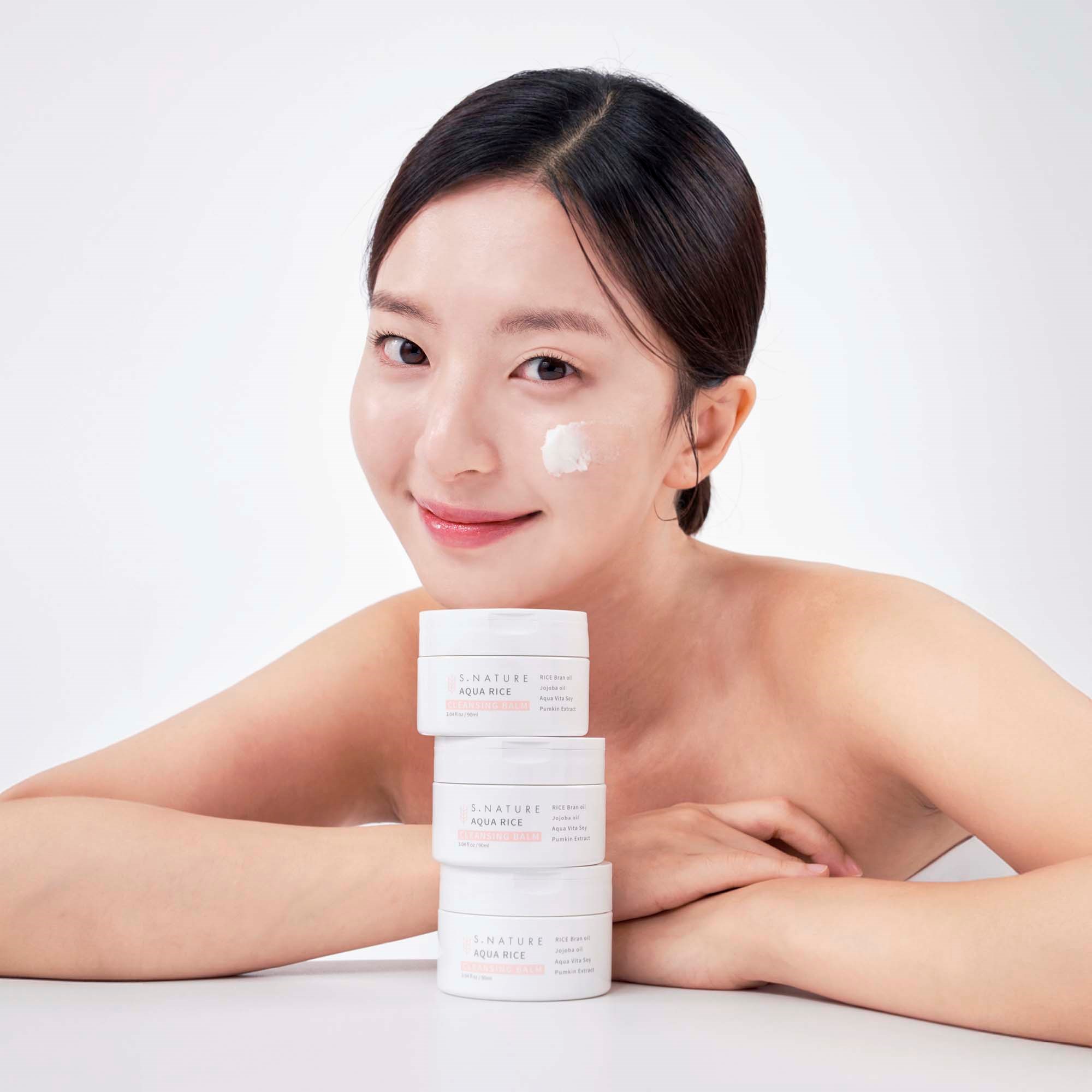S.NATURE Aqua Rice Cleansing Balm 90 ml (obrázok 6)