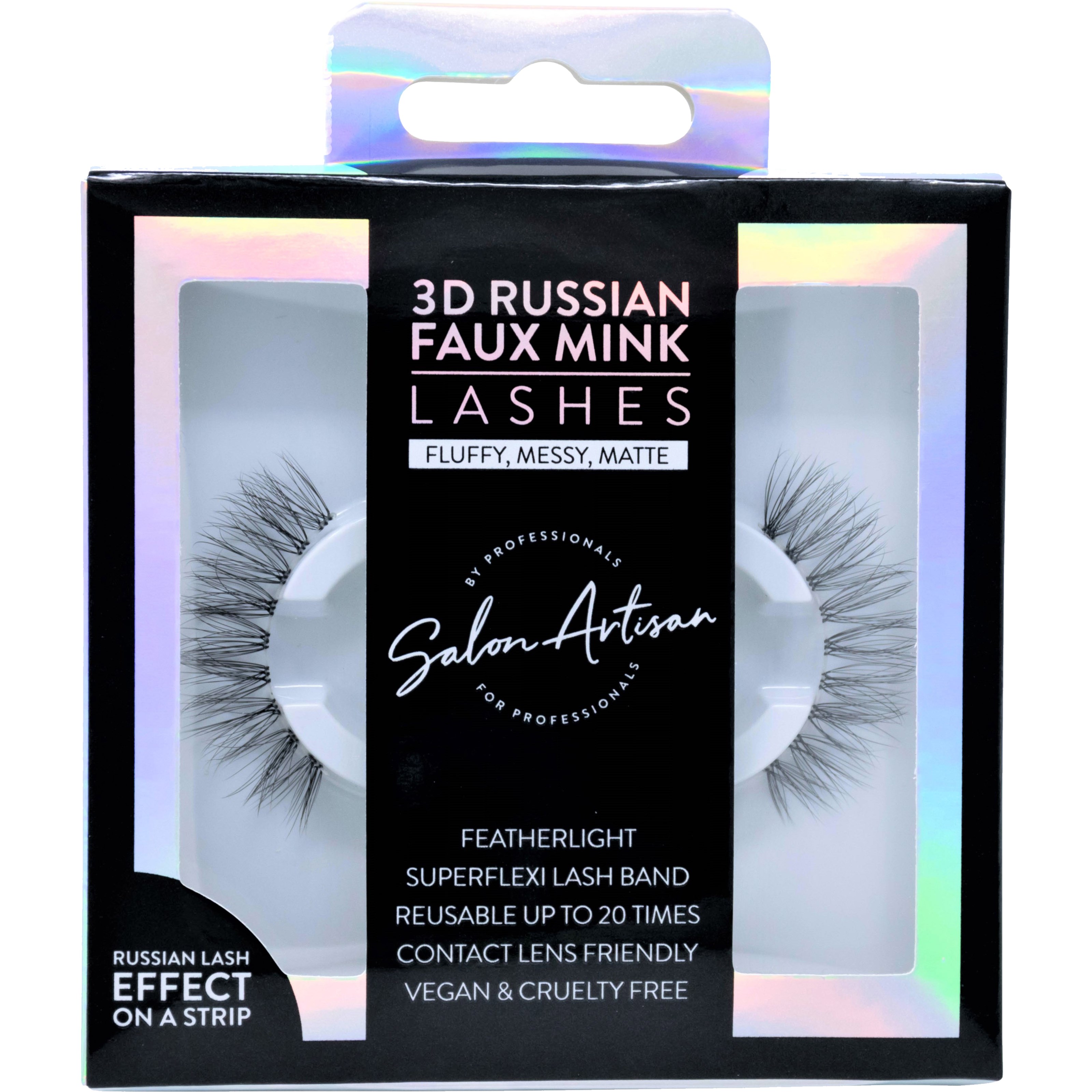 Läs mer om Salon Artisan Russian Faux Mink Lash 3D Freya
