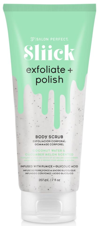 Salon Perfect Sliick Exfoliate+Polish Body Scrub 207 ml