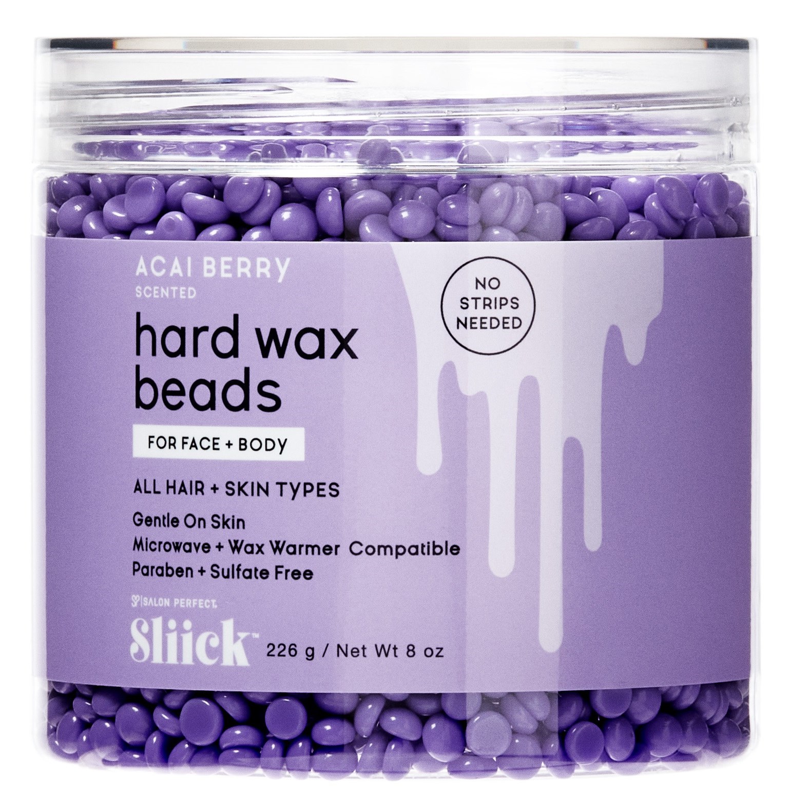 Sliick by Salon Perfect   Hard Wax Beads Acai 226 g