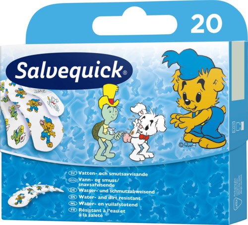 Salvequick Bamse Kids Plasters