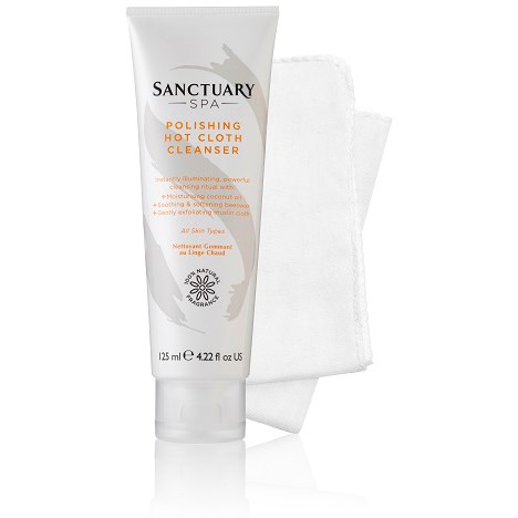Sanctuary Hot Cloth Polish Cleanser  125 ml
