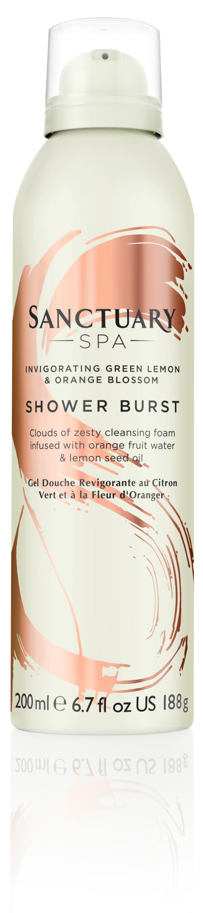Sanctuary Invigorating Green Lemon & Orange Blossom Shower Burst 200 ml ...