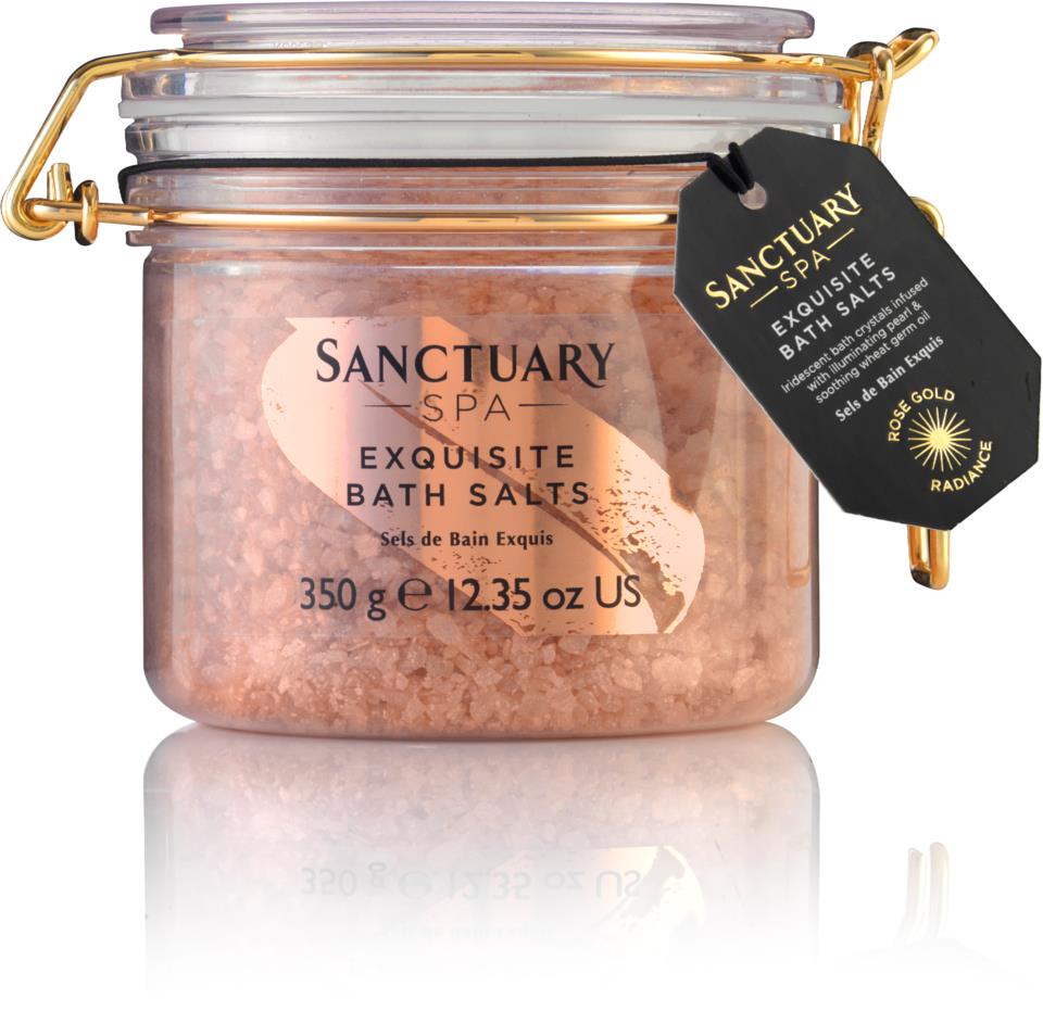 Sanctuary  Rose Gold Radiance Bath Salt 350 gr