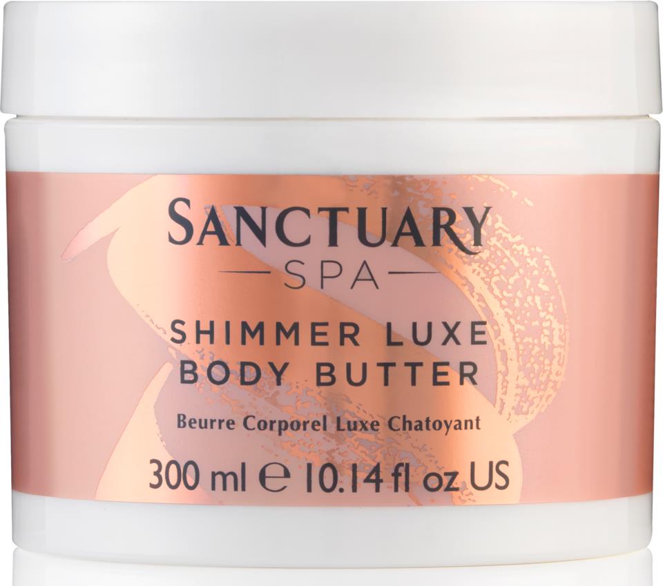 Sanctuary  Rose Gold Radiance Shimmer Luxe Body Butter