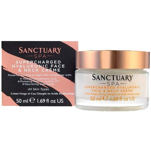 Sanctuary Supercharged Hyaluronic Face & Neck Creme 50 ml