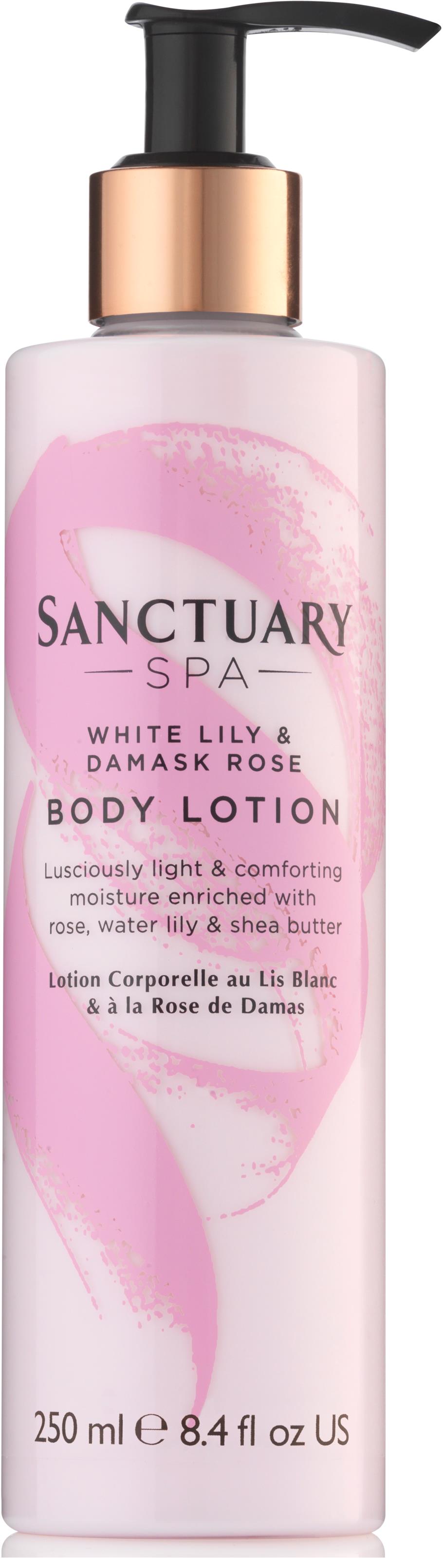 Sanctuary White Lily Damask Rose body Lotion 250 ml